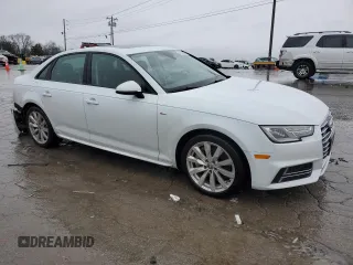 2018 Audi A4 Premium with VIN WAUDNAF4XJA009767, listed as a Copart auction lot 44146105 with 84,164 mi miles and Salvage Title. Bid and sale history available at carsss.com. Image 4.