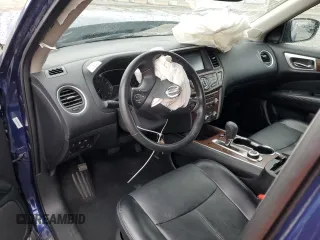 2020 Nissan Pathfinder Platinum with VIN 5N1DR2DM8LC644375, listed as a Copart auction lot 45978545 with 0 mi miles and Salvage Title. Bid and sale history available at carsss.com. Image 8.