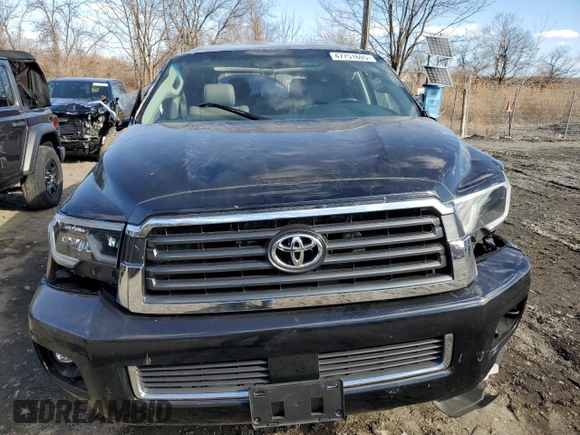 2019 Toyota Sequoia Limited with VIN 5TDJY5G18KS172799, listed as a Copart auction lot 47751605 with 29,122 mi miles and Salvage Title. Bid and sale history available at carsss.com. Image 5.