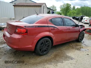 2014 Dodge Avenger SE z VIN 1C3CDZABXEN175067, wystawiony jako Copart lot #55460195 z przebiegiem 128 734 mil mil oraz Nie do naprawy • Non repairable. Historia ofert i sprzedaży dostępna na DreamBid. Obrazek 3.