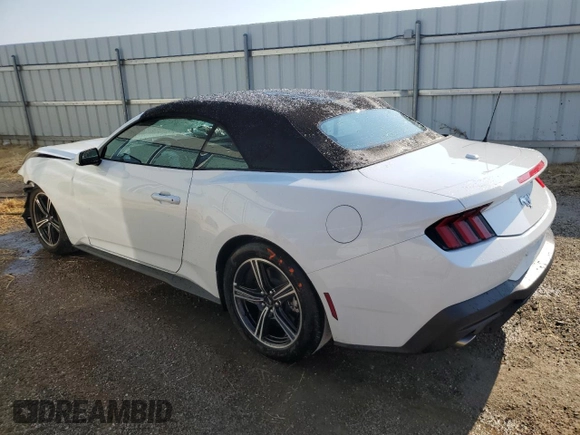 2025 Ford Mustang EcoBoost with VIN 1FAGP8UH5S5117335, listed as a Copart auction lot 64696795 with 4,015 mi miles and Clean title. Bid and sale history available at DreamBid. Image 2.