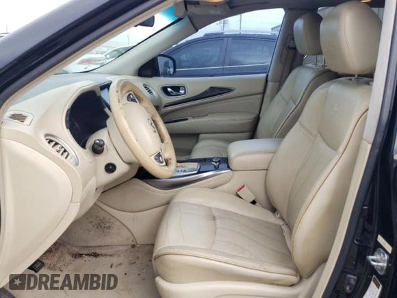 2013 Infiniti JX35 with VIN 5N1AL0MN0DC325393, listed as a Copart auction lot 47621695 with 228,929 mi miles and Salvage Title. Bid and sale history available at carsss.com. Image 7.