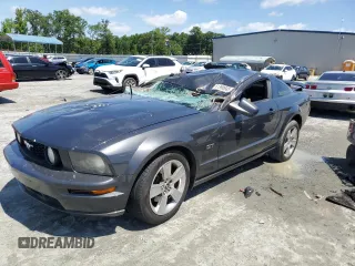 2007 Ford Mustang GT Deluxe with VIN 1ZVHT82H375234168, listed as a Copart auction lot 61390685 with Not provided miles and Salvage title. Bid and sale history available at DreamBid. Image 1.