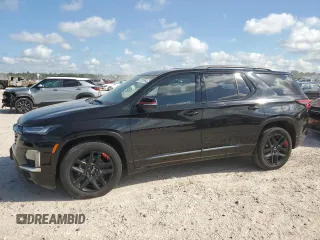 2022 Chevrolet Traverse Premier with VIN 1GNERKKWXNJ186552, listed as a Copart auction lot 72372654 with 0 mi miles and Salvage Title. Bid and sale history available at carsss.com. Image 1.