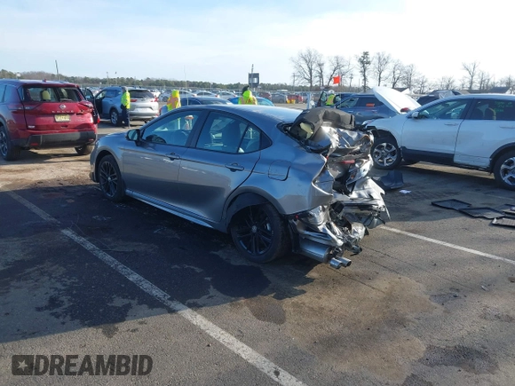 2025 Toyota Camry LE with VIN 4T1DAACK4SU551783, listed as a IAAI auction lot 41527698 with Not Provided miles and . Bid and sale history available at DreamBid. Image 3.