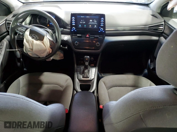 2020 Hyundai Ioniq Blue with VIN KMHC65LC4LU221107, listed as a Copart auction lot 57318345 with 141,031 mi miles and Salvage title. Bid and sale history available at DreamBid. Image 8.