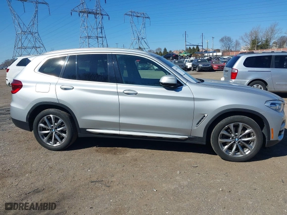 2019 BMW X3 xDrive30i with VIN 5UXTR9C55KLP84948, listed as a IAAI auction lot 41697979 with 107,537 mi miles. Bid and sale history available at carsss.com. Image 14.