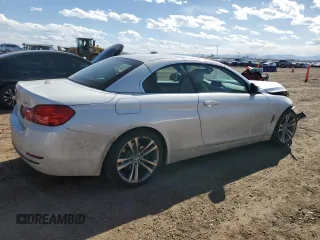 2017 BMW 4 Series 430i xDrive with VIN WBA4U9C3XH5H64212, listed as a Copart auction lot 54097655 with 51,040 mi miles and Salvage title. Bid and sale history available at DreamBid. Image 3.
