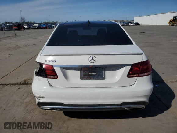 2015 Mercedes-Benz E-Class E 350 Sport with VIN WDDHF5KBXFB125393, listed as a Copart auction lot 50198345 with 105,016 mi miles and Salvage Title. Bid and sale history available at carsss.com. Image 6.