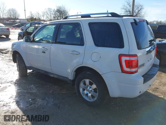 2011 Ford Escape Limited with VIN 1FMCU9EG5BKC09796, listed as a IAAI auction lot 41792944 with 134,117 mi miles. Bid and sale history available at carsss.com. Image 3.