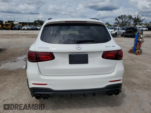 2020 Mercedes-Benz GLC with VIN W1N0G6EB7LF787290, listed as a Copart auction lot 70901174 with 38,443 mi miles and Non Repairable. Bid and sale history available at carsss.com. Image 6.