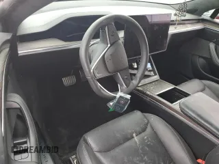 2021 Tesla Model S Plaid с VIN 5YJSA1E66MF436089, выставлен на аукционе Copart как лот 46114235 с пробегом Не указан миль и Списание • Salvage title. История ставок и продаж доступна на DreamBid. Изображение 8.