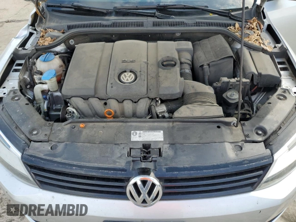 2011 Volkswagen Jetta SE with VIN 3VWDX7AJ9BM367019, listed as a Copart auction lot 84327534 with Not provided miles and Salvage title. Bid and sale history available at DreamBid. Image 12.