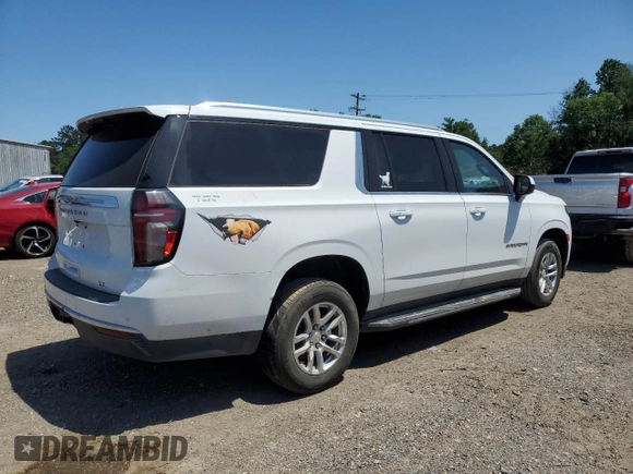 2021 Chevrolet Suburban LT z VIN 1GNSCCKD2MR265366, wystawiony jako Copart lot #55333565 z przebiegiem 106 345 mil mil oraz Szkoda całkowita • Salvage title. Historia ofert i sprzedaży dostępna na DreamBid. Obrazek 3.