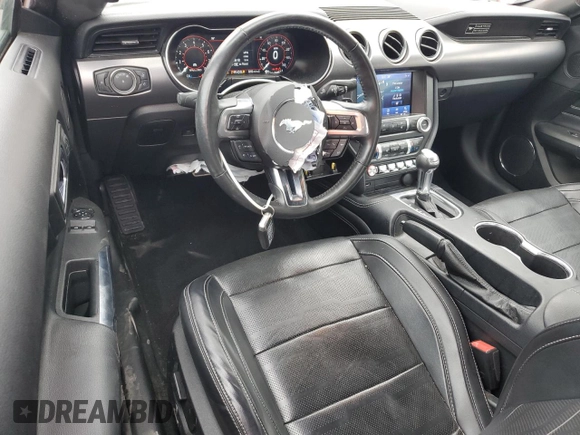 2020 Ford Mustang EcoBoost with VIN 1FA6P8TH5L5129757, listed as a Copart auction lot 62587375 with 35,272 mi miles and Salvage title. Bid and sale history available at DreamBid. Image 8.