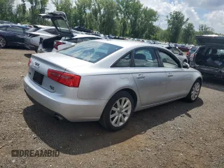 2013 Audi A6 Premium Plus with VIN WAUGGAFC9DN130429, listed as a Copart auction lot 63611005 with 146,580 mi miles and Salvage title. Bid and sale history available at DreamBid. Image 3.