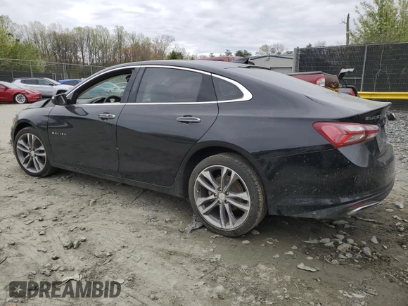 2022 Chevrolet Malibu Premier with VIN 1G1ZE5SX4NF194254, listed as a Copart auction lot 88919235 with 87,791 mi miles and Salvage Title. Bid and sale history available at DreamBid. Image 2.