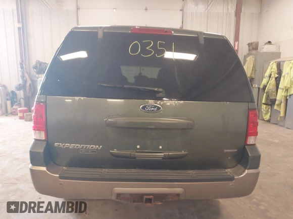 2003 Ford Expedition Eddie Bauer with VIN 1FMFU18L03LA98352, listed as a IAAI auction lot 42290351 with 249,903 mi miles and . Bid and sale history available at DreamBid. Image 16.