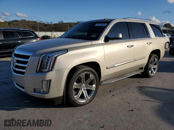 2015 Cadillac Escalade z VIN 1GYS4AKJ1FR100437, wystawiony jako Copart lot #78578004 z przebiegiem 51 574 mil mil oraz Czysty tytuł • Clean title. Historia ofert i sprzedaży dostępna na DreamBid. Obrazek 1.