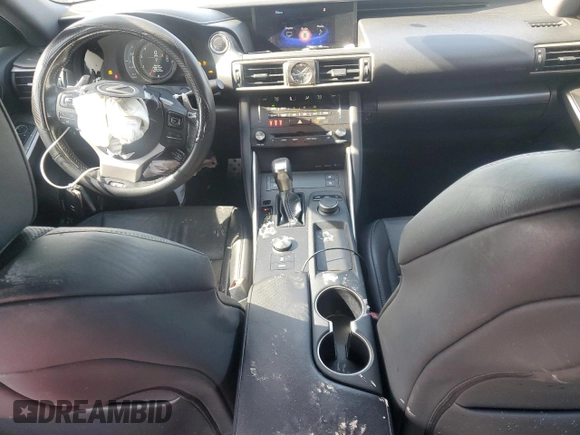 2018 Lexus IS 300 with VIN JTHBA1D27J5063607, listed as a Copart auction lot 63473825 with 124,193 mi miles and Salvage title. Bid and sale history available at DreamBid. Image 8.