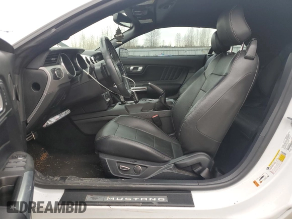 2018 Ford Mustang GT Premium с VIN 1FATP8FF0J5155595, выставлен на аукционе Copart как лот 81584324 с пробегом 63 535 миль миль и Списание • Salvage title. История ставок и продаж доступна на DreamBid. Изображение 7.
