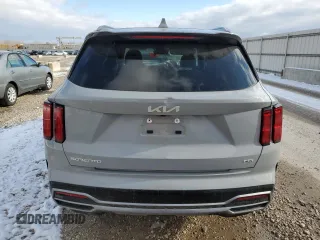2023 Kia Sorento X-Line SX Prestige with VIN 5XYRKDLFXPG252920, listed as a Copart auction lot 82890104 with 31,904 mi miles and Salvage Title. Bid and sale history available at DreamBid. Image 6.