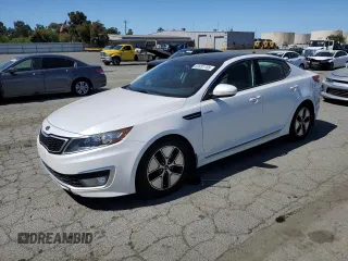 2013 Kia Optima EX with VIN KNAGM4AD7D5053120, listed as a Copart auction lot 60491165 with 164,769 mi miles and Salvage title. Bid and sale history available at DreamBid. Image 1.