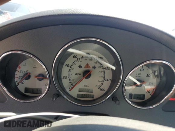 2002 Mercedes-Benz SLK-Class 3.2L with VIN WDBKK65F92F270653, listed as a Copart auction lot 51213975 with 29,772 mi miles and Salvage Title. Bid and sale history available at carsss.com. Image 9.