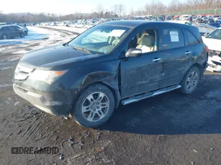 2007 Acura MDX with VIN 2HNYD282X7H542375, listed as a IAAI auction lot 41394948 with 189,364 mi miles. Bid and sale history available at carsss.com. Image 17.