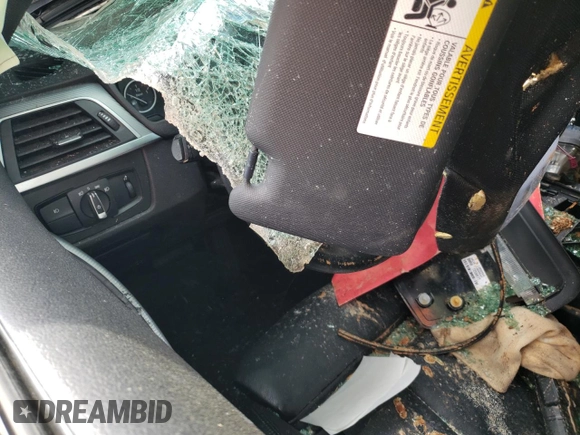2018 BMW 3 Series 328d with VIN WBA8E5C54JA506786, listed as a Copart auction lot 54090705 with Not provided miles and Salvage title. Bid and sale history available at DreamBid. Image 8.