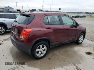 2016 Chevrolet Trax LS with VIN 3GNCJNSB7GL119478, listed as a Copart auction lot 49385715 with 169,787 mi miles and Non Repairable. Bid and sale history available at carsss.com. Image 3.