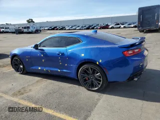 2017 Chevrolet Camaro 2SS with VIN 1G1FH1R71H0110732, listed as a Copart auction lot 46370675 with 0 mi miles and Salvage Title. Bid and sale history available at carsss.com. Image 2.