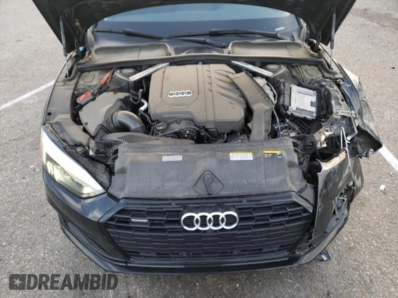 2023 Audi A5 Sportback Premium Plus with VIN WAUCBCF56PA004700, listed as a Copart auction lot 40617004 with 17,053 mi miles. Bid and sale history available at carsss.com. Image 13.