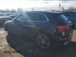 2018 Audi SQ5 with VIN WA1A4BFY0J2202371, listed as a Copart auction lot 86807664 with 54,944 mi miles and Salvage Title. Bid and sale history available at DreamBid. Image 2.