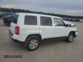 2017 Jeep Patriot Sport with VIN 1C4NJRBB4HD142216, listed as a Copart auction lot 45663125 with Not provided miles and Salvage title. Bid and sale history available at DreamBid. Image 3.