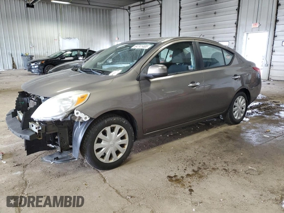 2012 Nissan Versa SL with VIN 3N1CN7AP5CL802069, listed as a Copart auction lot 64741465 with 104,494 mi miles and Clean title. Bid and sale history available at DreamBid. Image 1.