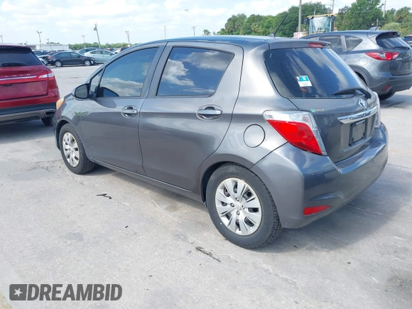 2012 Toyota Yaris L with VIN JTDKTUD38CD540219, listed as a IAAI auction lot 42091750 with 152,878 mi miles. Bid and sale history available at carsss.com. Image 3.