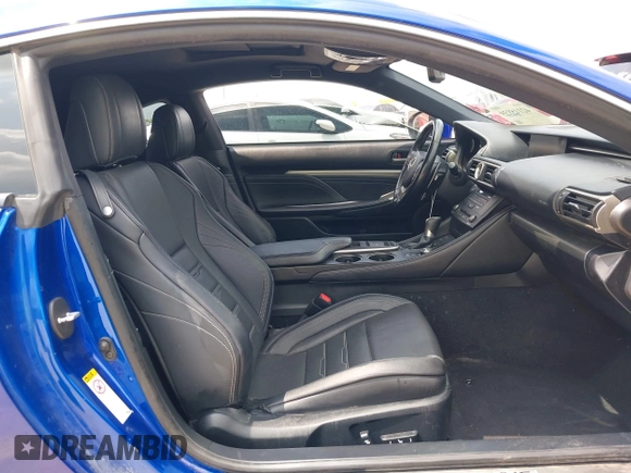 2016 Lexus RC 200t F Sport z VIN JTHHA5BC7G5002196, wystawiony jako IAAI lot #42115939 z przebiegiem 122 093 mil mil oraz . Historia ofert i sprzedaży dostępna na DreamBid. Obrazek 5.