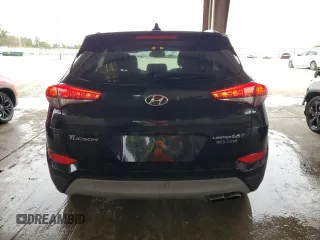 2017 Hyundai Tucson Sport with VIN KM8J33A29HU483713, listed as a Copart auction lot 45854785 with 55,968 mi miles and Salvage title. Bid and sale history available at DreamBid. Image 6.