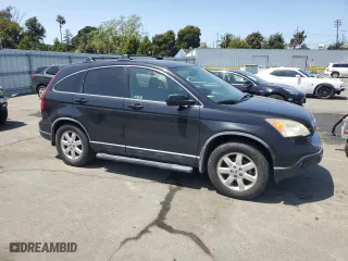 2007 Honda CR-V EX-L with VIN JHLRE48767C014241, listed as a Copart auction lot 54108085 with 290,626 mi miles and Clean Title. Bid and sale history available at carsss.com. Image 4.