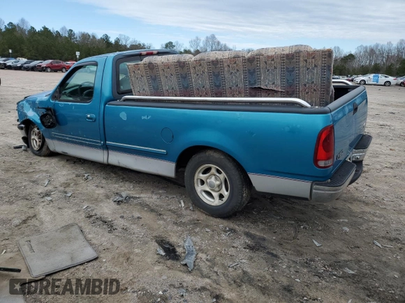 1998 Ford F-150 z VIN 1FTDF17W2WNA09312, wystawiony jako Copart lot #48290845 z przebiegiem 167 417 mil mil oraz Szkoda całkowita • Salvage title. Historia ofert i sprzedaży dostępna na DreamBid. Obrazek 2.