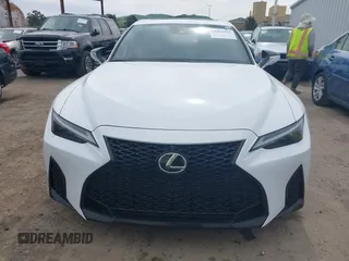 2023 Lexus IS with VIN JTHGZ1B23P5069379, listed as a IAAI auction lot 41810913 with 24,529 mi miles. Bid and sale history available at carsss.com. Image 13.