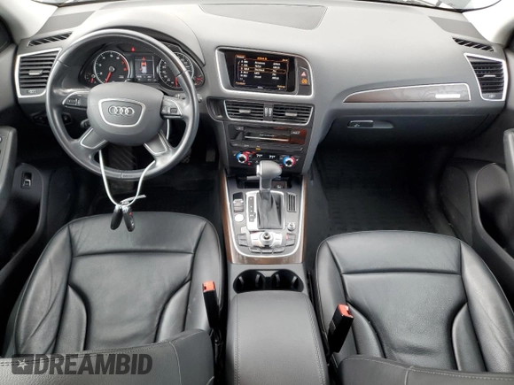 2015 Audi Q5 Premium Plus with VIN WA1LFAFP0FA024494, listed as a Copart auction lot 60639545 with 89,689 mi miles and Salvage title. Bid and sale history available at DreamBid. Image 8.