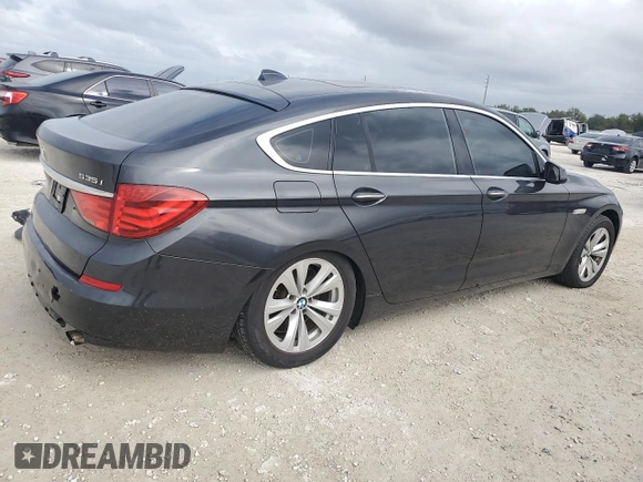 2011 BMW 5 Series 535i with VIN WBASN2C56BC201882, listed as a Copart auction lot 85190924 with 106,329 mi miles and Salvage Title. Bid and sale history available at carsss.com. Image 3.