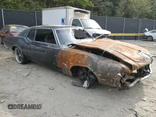 1971 Oldsmobile Cutlass with VIN 342571M217077, listed as a Copart auction lot 74833304 with Not Provided miles and Salvage Title. Bid and sale history available at DreamBid. Image 4.
