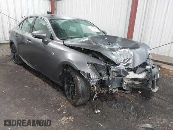 2014 Lexus IS 350 with VIN JTHCE1D26E5003672, listed as a IAAI auction lot 42563800 with 206,201 mi miles and . Bid and sale history available at DreamBid. Image 1.