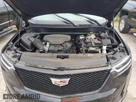 2020 Cadillac XT6 AWD Premium Luxury with VIN 1GYKPFRS5LZ227559, listed as a Copart auction lot 76241174 with 0 mi miles and Salvage Title. Bid and sale history available at carsss.com. Image 12.