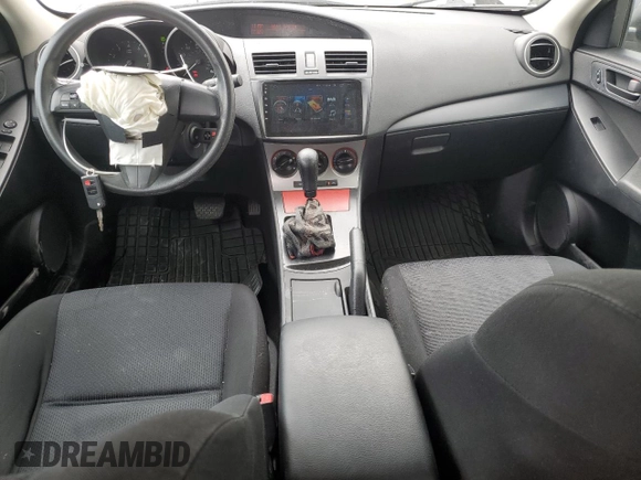 2010 Mazda 3 i Touring with VIN JM1BL1SF0A1144800, listed as a Copart auction lot 55808225 with 102,506 mi miles and Salvage Title. Bid and sale history available at DreamBid. Image 8.