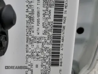 2015 Toyota Tacoma PreRunner с VIN 3TMJU4GNXFM193555, выставлен на аукционе Copart как лот 59618485 с пробегом 63 552 миль миль и Списание • Salvage title. История ставок и продаж доступна на DreamBid. Изображение 12.