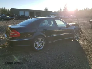 2005 Mercedes-Benz E-Class 5.5L AMG with VIN WDBUF76J25A746426, listed as a Copart auction lot 85879584 with 134,055 mi miles and Salvage Title. Bid and sale history available at carsss.com. Image 3.
